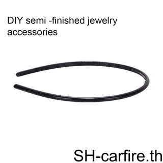 1/2/3 6 ชิ้น / เซต ที่คาดผม สีดํา - เครื่องประดับผม ที่มีสไตล์ และใช้งานได้จริง ที่คาดผม พลาสติก ธรรมดา ไม่ลื่นไถล