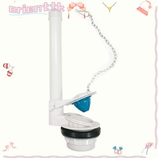 Orienttk วาล์วฟลัชชักโครก พร้อมสลักเกลียว ปะเก็น สีขาว ประสิทธิภาพสูง 2 ชิ้น