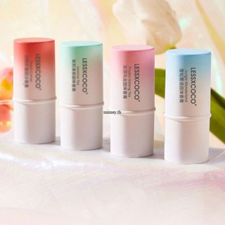 Lesxcoco 30g Refreshing Perfume Balm Solid Stick Long-Lasting Tea Fragrance Scented Portable เหมาะสำหรับหลายโอกาส mimay