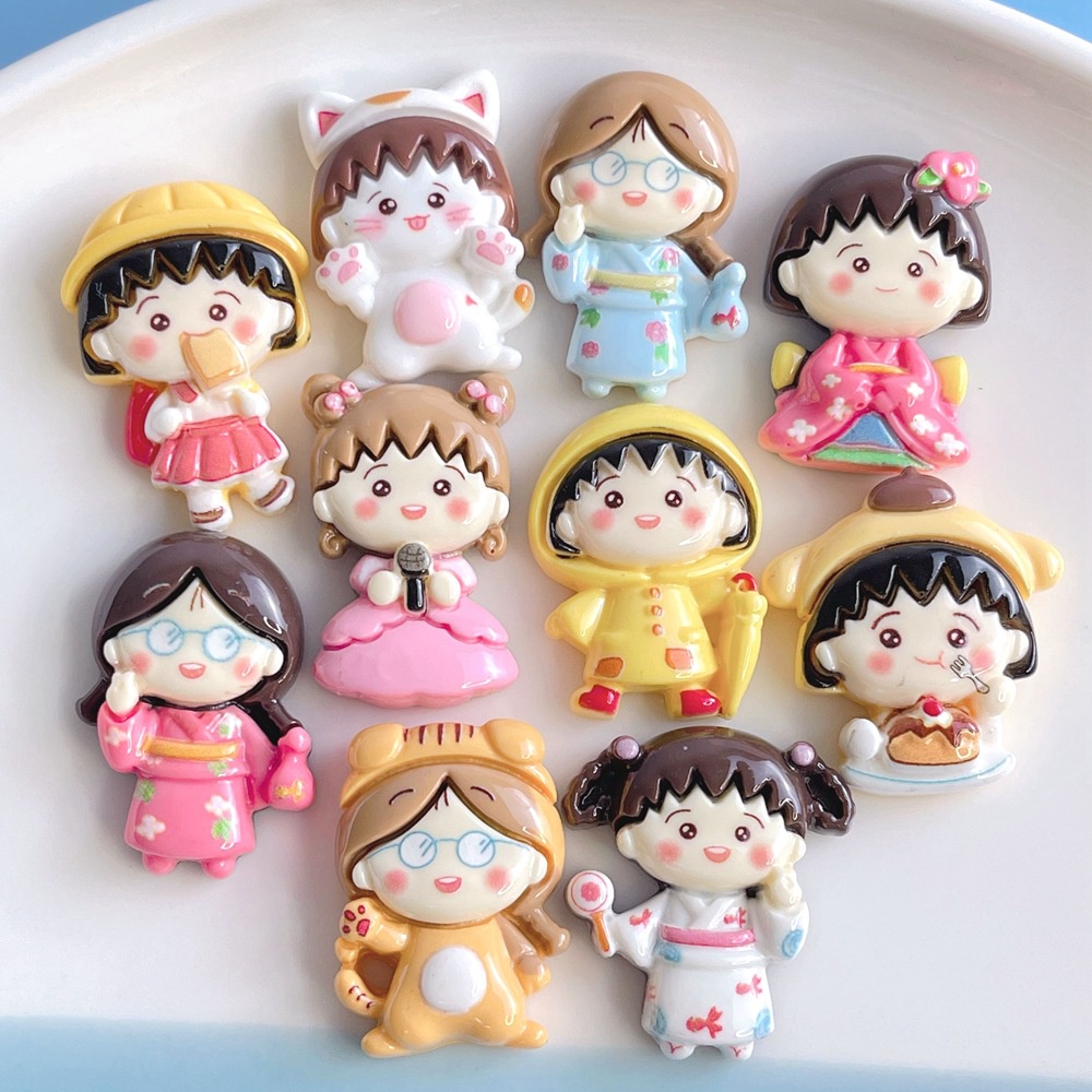 [4 #] Jibbitz Crocs จี้เรซิ่น รูปเชอร์รี่น่ารัก ขนาดเล็ก อุปกรณ์เสริม สําหรับตกแต่งรองเท้า diy SC