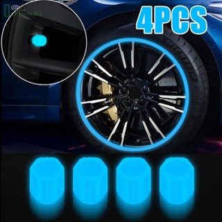 [ISHOWMAL-TH]Tire Luminous Valve Car Accessories Car Tire Valve Cover Tire Valve Covers-New In 8-