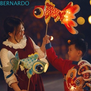 Bernardo โคมไฟแขวน รูปปลาทอง สามมิติ แฮนด์เมด สไตล์จีน สําหรับเทศกาลปีใหม่ DIY