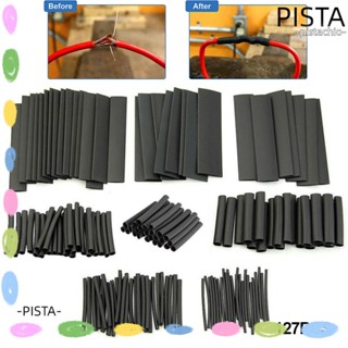 Pista ปลอกหุ้มสายไฟ กันความร้อน 2:1 สีดํา 127 ชิ้น