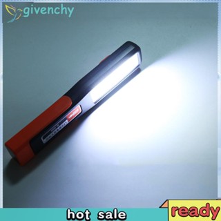 [givenchy1.th] ไฟฉาย LED 1200mAh 240LM COB Micro USB ชาร์จได้ กันน้ํา