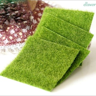 Ellsworth หญ้าจําลอง สีเขียว สําหรับตกแต่งสวน DIY