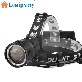 Lumiparty Xhp100 ไฟฉาย Led ซูมได้ ระยะไกล พร้อมไฟแสดงสถานะ สําหรับกลางแจ้ง