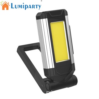 Lumiparty ไฟฉาย Led อเนกประสงค์ พร้อมตัวยึดแม่เหล็ก ชาร์จ Usb สําหรับซ่อมแซมรถยนต์