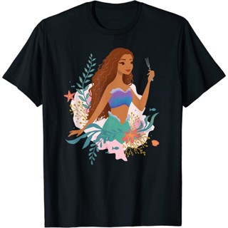 Adult Clothes The Little Mermaid Ariel Undersea Discovery T-Shirt Fashion Clothing Tops T-Shirts Men Women Latest Models