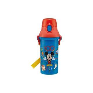 Skater Water Bottle 480ml Disney 100 Childrens Antibacterial Plastic Made in Japan PSB5SANAG-A