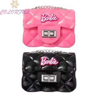 【COLORFUL】Pink Bag 12 Cm 1PC Black Cosmetics PVC Pink Crossbody Birthday Present