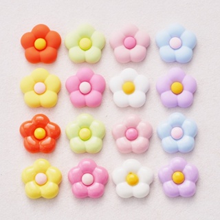 จี้การ์ตูนดอกทานตะวัน Jibbits Jibitz Charm Blossom สีเขียว เครื่องประดับ สําหรับผู้หญิง