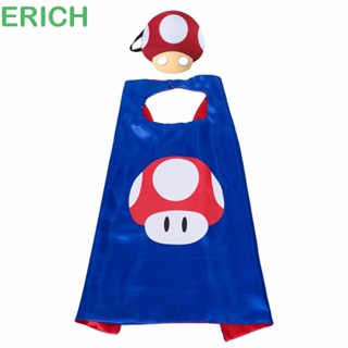 Erich เครื่องแต่งกายคอสเพลย์ การ์ตูน Super Mario Bros Kinopio Koopa สําหรับเด็ก