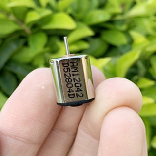 แปรงมอเตอร์ไฟฟ้า โลหะ ขนาดเล็ก ความเร็วสูง Dc 1.5V 3V 3.7V Micro Mini N20 3,000RPM Diy