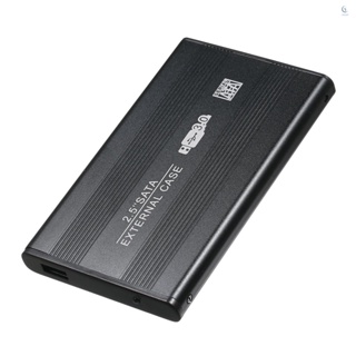 กล่องฮาร์ดดิสก์ไดรฟ์ภายนอก USB 3.0 HDD SSD SATA อลูมิเนียม 2.5 นิ้ว แบบพกพา