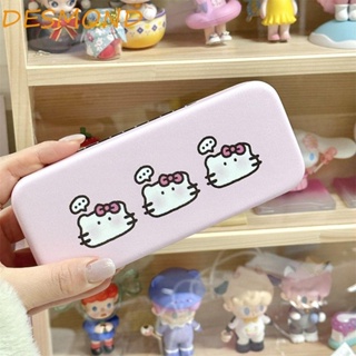 Desmond Kuromi เคสแว่นตากันแดด หนัง PU อัลลอย ลายการ์ตูน สําหรับนักเรียน