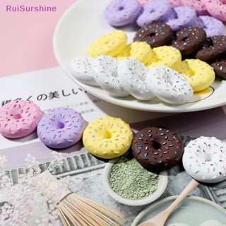 Ruisurshine ใหม่ แม่พิมพ์ซิลิโคน ทรงกลม ลายครัวซองต์ โดนัท ทาร์ต 3D สําหรับตกแต่งเค้ก 1 ชิ้น