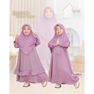 Shopiyah 3in1 เสื้อโปโล พรีเมี่ยม สําหรับเด็กผู้หญิงชาวมุสลิม
