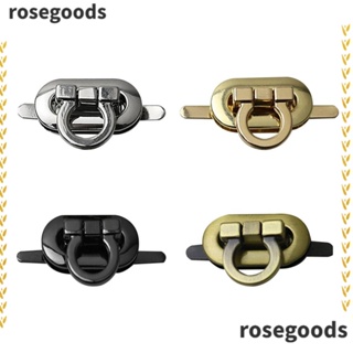 Rosegoods1 กระเป๋าสะพายไหล่ หัวเข็มขัดโลหะ คุณภาพสูง DIY