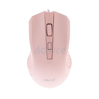 USB MOUSE OKER M-217 PINK