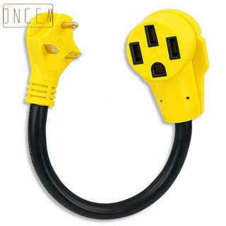 【ONCEMOREAGAIN】High Performance RV Power Adapter Cable 50 Amp Female to 30 Amp Male 30CM Length