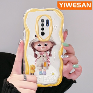 เคสโทรศัพท์มือถือแบบนิ่ม ใส ลายการ์ตูนเป็ดน้อยน่ารัก สีสันสดใส สําหรับ Xiaomi Redmi 10 Prime 10C 9 Prime 12C POCO C55 POCO M2