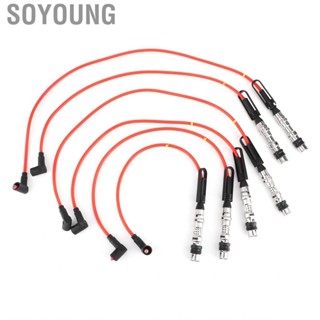 Soyoung Car engine  Ignition Cable Spark Wire Cord 1J0998031 Fit for Corrado VR6 2.8 2.9 with Pull Rod Starter