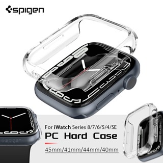 Spigen เคสนาฬิกาข้อมือ PC แบบแข็ง เส้นผ่าศูนย์กลาง 45 มม. 41 มม. 44 40 สําหรับ iWatch Apple Watch