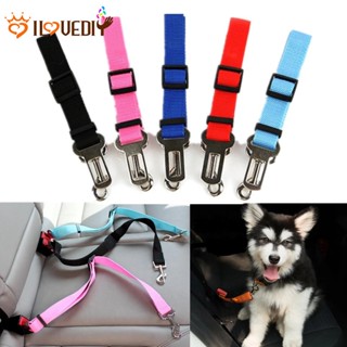 [สินค้ายอดนิยม] [Pet Products] [Pet Dog Cat Car Seat Belt Adjustable Harness Seatbelt Leashfor Dogs Travel Clip] [อุปกรณ์สัตว์เลี้ยง]