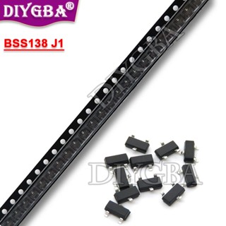 ชิปเซ็ต SMD BSS138LT1G BSS138 SOT SOT-23 J1 100 ชิ้น