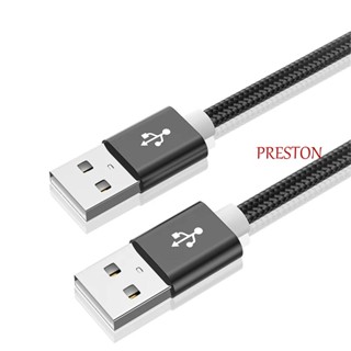 Preston สายเคเบิลต่อขยาย USB แบบพกพา ทนทาน สําหรับฮาร์ดดิสก์หม้อน้ํา USB เป็น USB