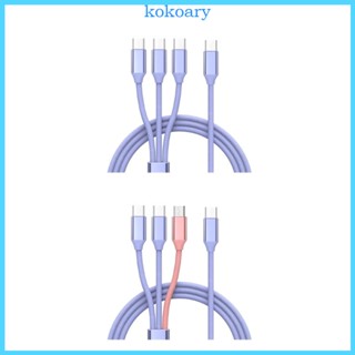 Kok สายชาร์จ Type-C ไนล่อนถัก สําหรับโทรศัพท์มือถือ