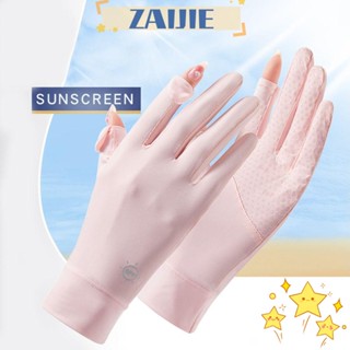 Zaijie24 ถุงมือ หน้าจอสัมผัส แฟชั่นฤดูร้อน สําหรับผู้หญิง