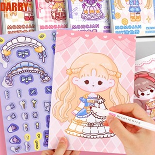 Darby สติกเกอร์ ลายการ์ตูนกราฟฟิตี้น่ารัก DIY สําหรับตกแต่งหนังสือ เพื่อการเรียนรู้