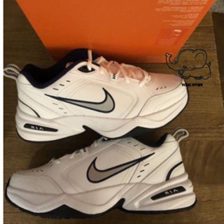 ลูกหมูซานต้า NK Air Monarch IV Daddy สีขาว สีฟ้า 415445-102 ความสูง พื้นหนา