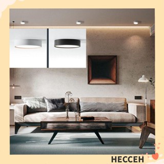 Hecceh โคมไฟเพดาน Led 5 7 12W 220V ดาวน์ไลท์ Led คุณภาพสูง ไม่ต้องเจาะพื้นผิว แผงไฟติดตั้งห้องนั่งเล่น