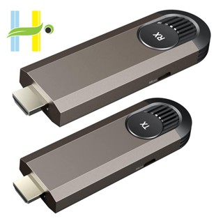 อะแดปเตอร์รับส่งสัญญาณ HDMI ไร้สาย รองรับ 4K@30Hz สําหรับ 2.4 5GHz สตรีมมิ่ง วิดีโอ แล็ปท็อป