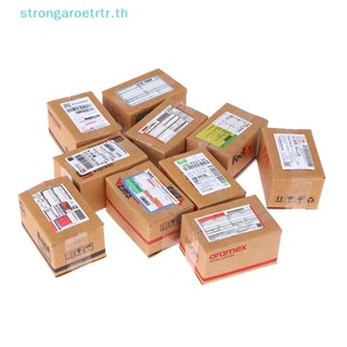 Strongaroetrtr กล่องของขวัญจิ๋ว 1:12 สําหรับบ้านตุ๊กตา 6 ชิ้น