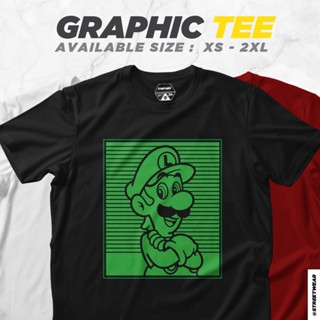 [UNISEX] LAUGI SUPER MARIO TSHIRT 100% COTTON / 160 GSM