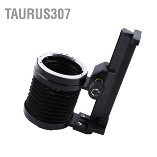 Taurus307 มาโคร Bellows เลนส์ ขาตั้ง ส่วนต่อขยายสำหรับกล้อง Canon EOS EF Mount Focus