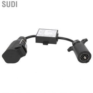 Sudi Trailer Connector Convenient To Use 7Pin 13Pin Converter Dust Proof Durable Easy Conversion for Connecting Car