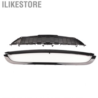 Ilikestore Centre Bumper Grill UV Resistant ABS PP Front Grille Set Gloss Black for Cooper R55 R56 R57 R58 R59 Standard