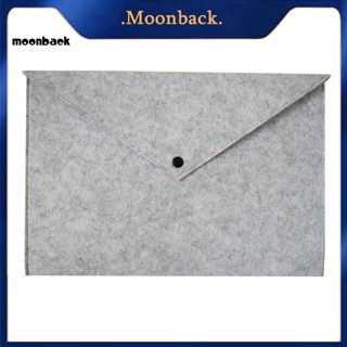 &lt;moonback&gt; ซองใส่เอกสาร ขนาด A4 สําหรับโรงเรียน สํานักงาน