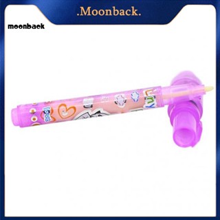 &lt;moonback&gt; ปากกาหมึกซึม มองไม่เห็น ข้อความลับ สร้างสรรค์ พร้อมแสง UV สีดํา ของขวัญสําหรับเด็กนักเรียน