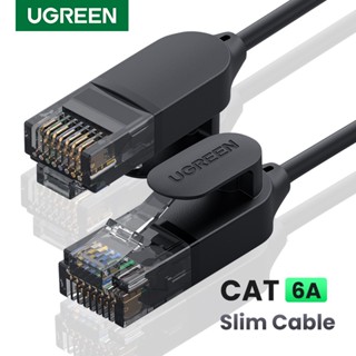 Ugreen สายเคเบิลเครือข่ายอีเธอร์เน็ต Cat 6 a 10Gbps 4 คู่ UTP Cat6 a Lan RJ45