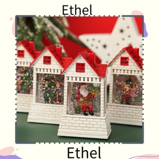 Ethel1 โคมไฟซานตาคลอส คริสต์มาส ขนาดเล็ก สําหรับตกแต่งบ้าน