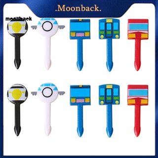 &lt;moonback&gt; ส้อมพลาสติก ลายการ์ตูน อเนกประสงค์ สําหรับบ้าน รถยนต์ เบนโตะ ขนมหวาน 10 ชิ้น