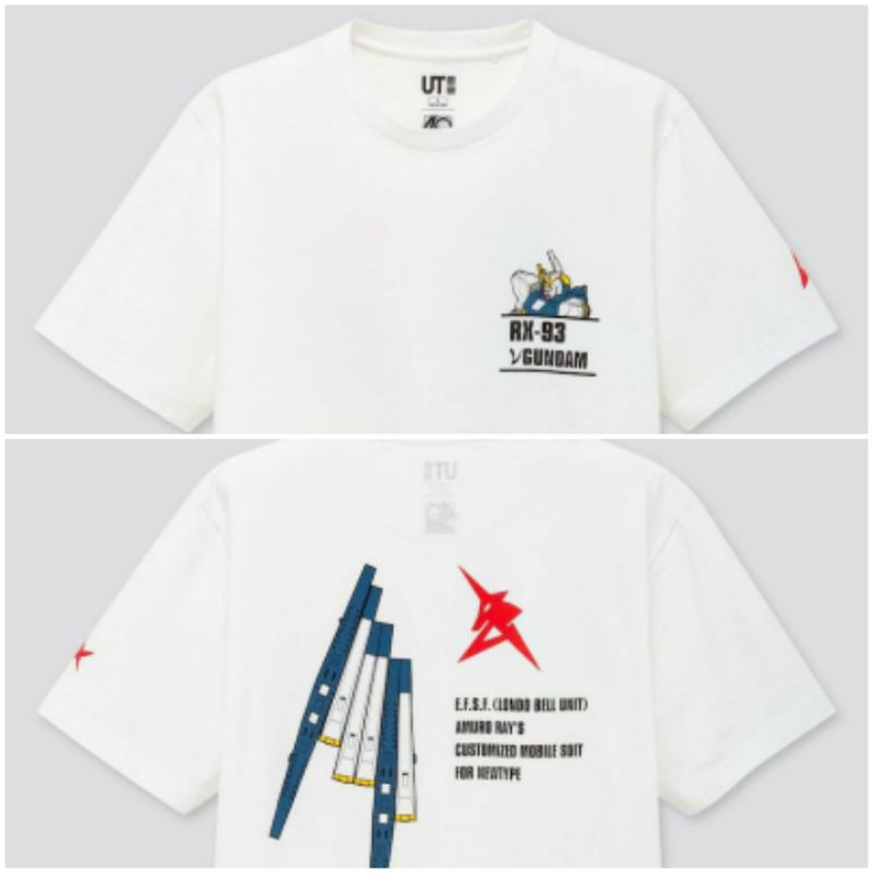 Uniqlo x Gundam T-Shirt | Kaos Uniqlo x Gundam_01