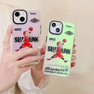 เคสโทรศัพท์มือถือ ลายการ์ตูน Slam Dunk Hanamichi Sakuragi แฟชั่น สําหรับ iPhone 11 12 13 14 Pro Max