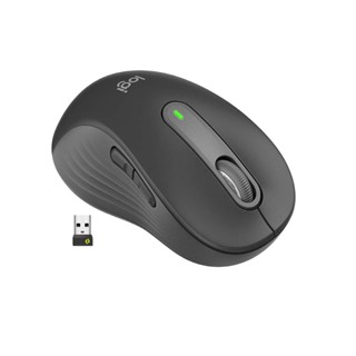 Logitech Signature M650 Wireless Mouse with Silent clicks, customizable side buttons ,Small Medium Hand -Bluetooth Mouse