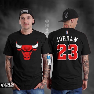 WGเสื้อยืด พิมพ์ลาย NBA CHICAGO BULLS JORDAN 23 NBA 23 สําหรับผู้ชาย